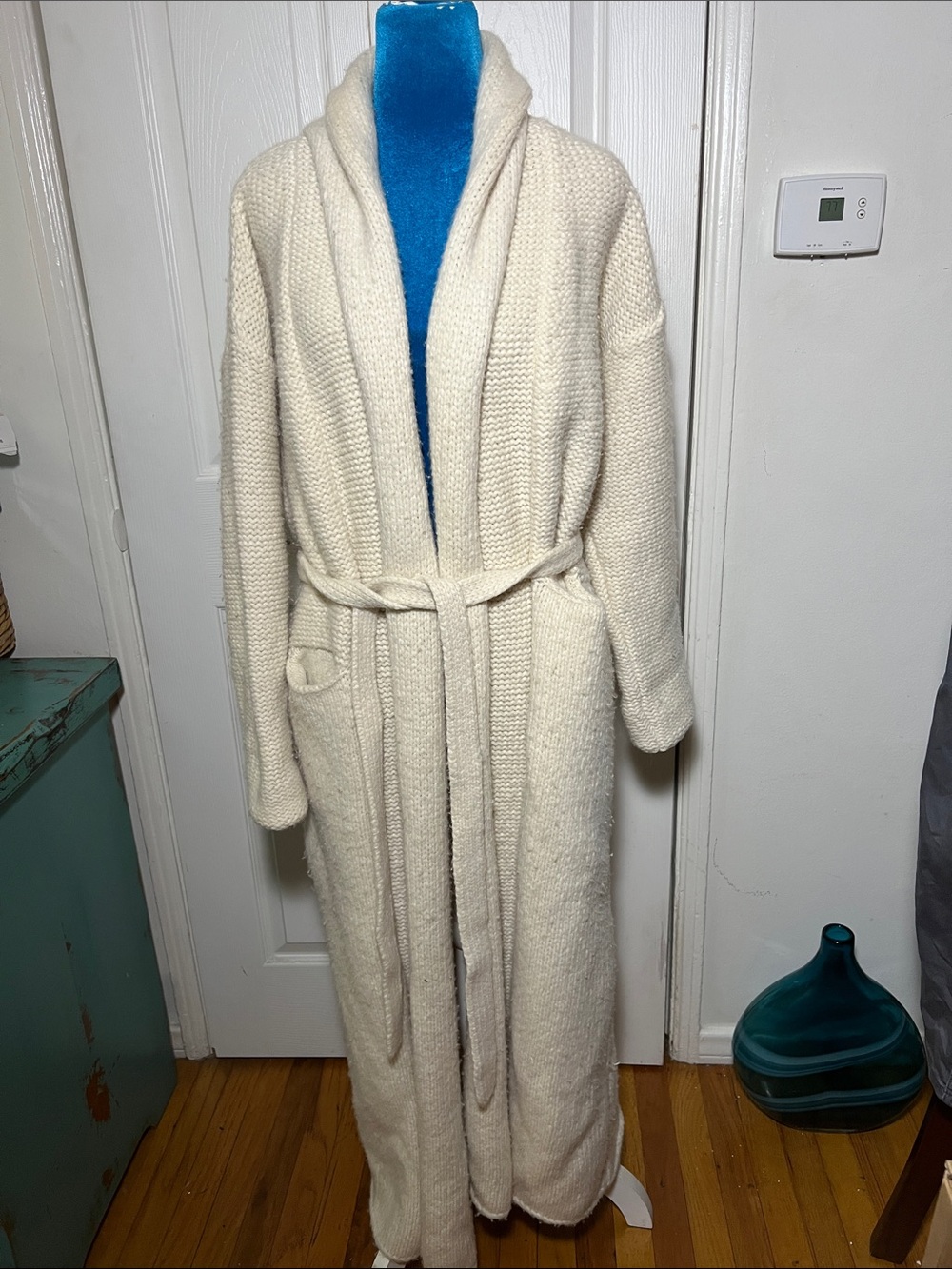 Lunya Alpaca Chunky Knit Long Cardigan Women’s OS